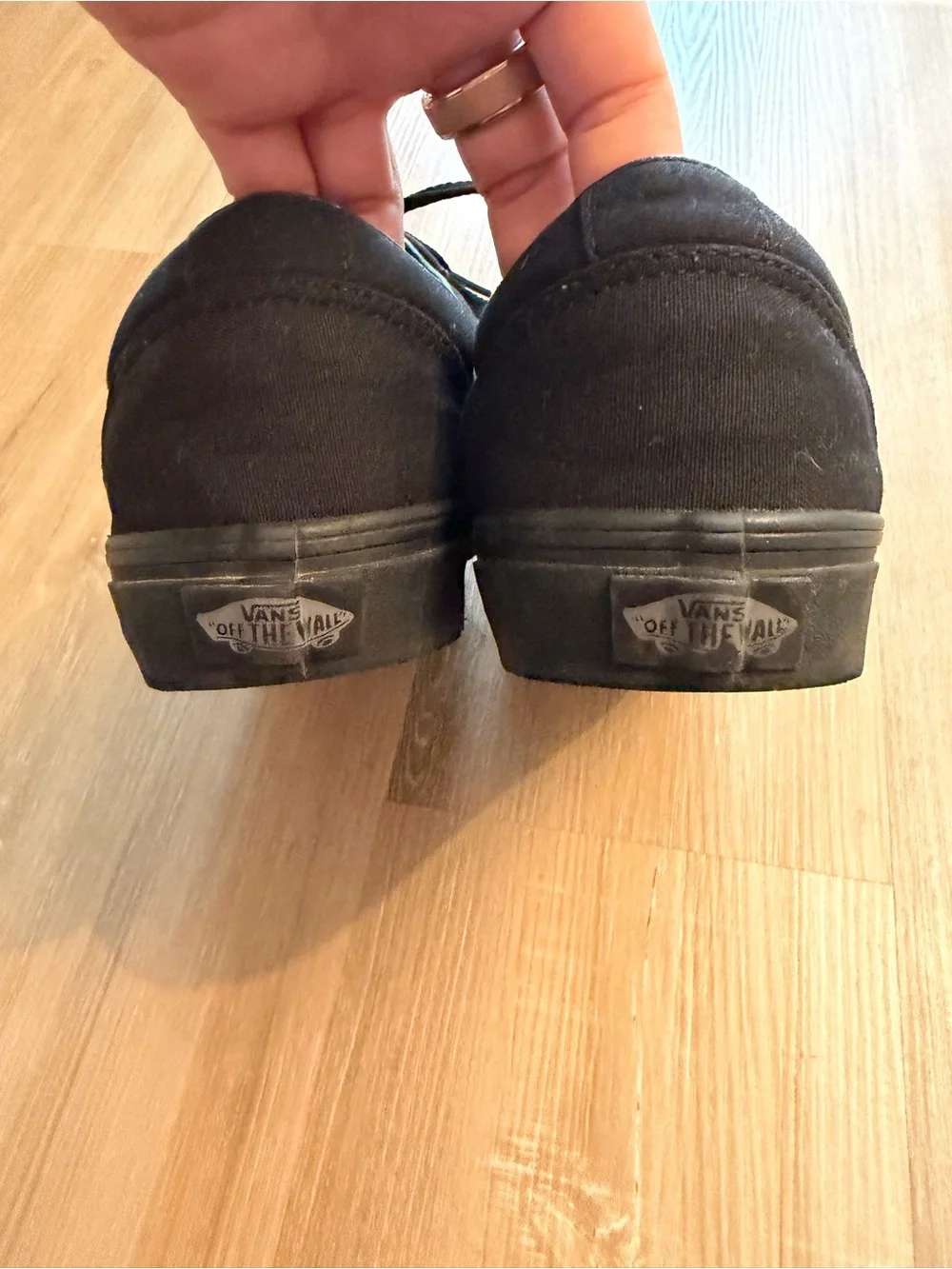 Vans Black Low-Top Sneakers